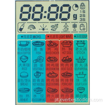 As telas LCD do forno de microondas estão à venda